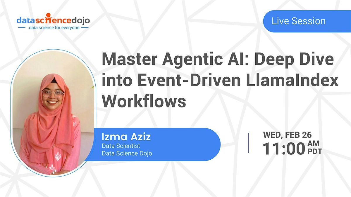 Master Agentic AI: Deep Dive into Event-Driven LlamaIndex Workflows