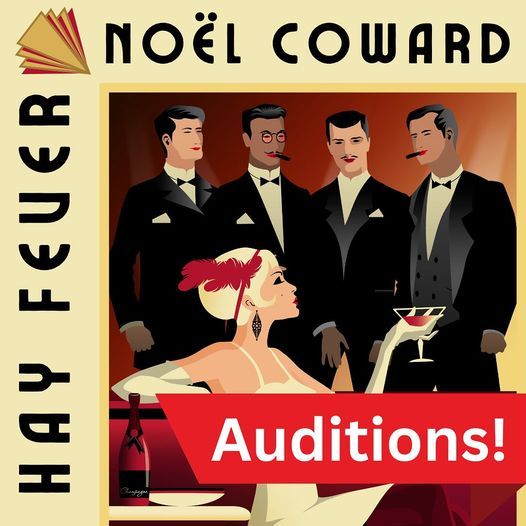 Auditions for Hayfever by Noel Coward directed by Christopher Diehl