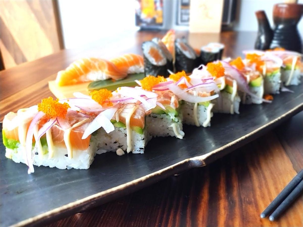#4 Pressed sushi \/ Nigiri sushi class at Izakaya TOMO