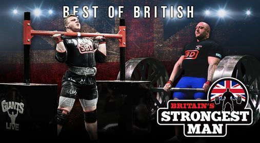 Britains Strongest Man 2021 Sheffield Arena 24 April 2021