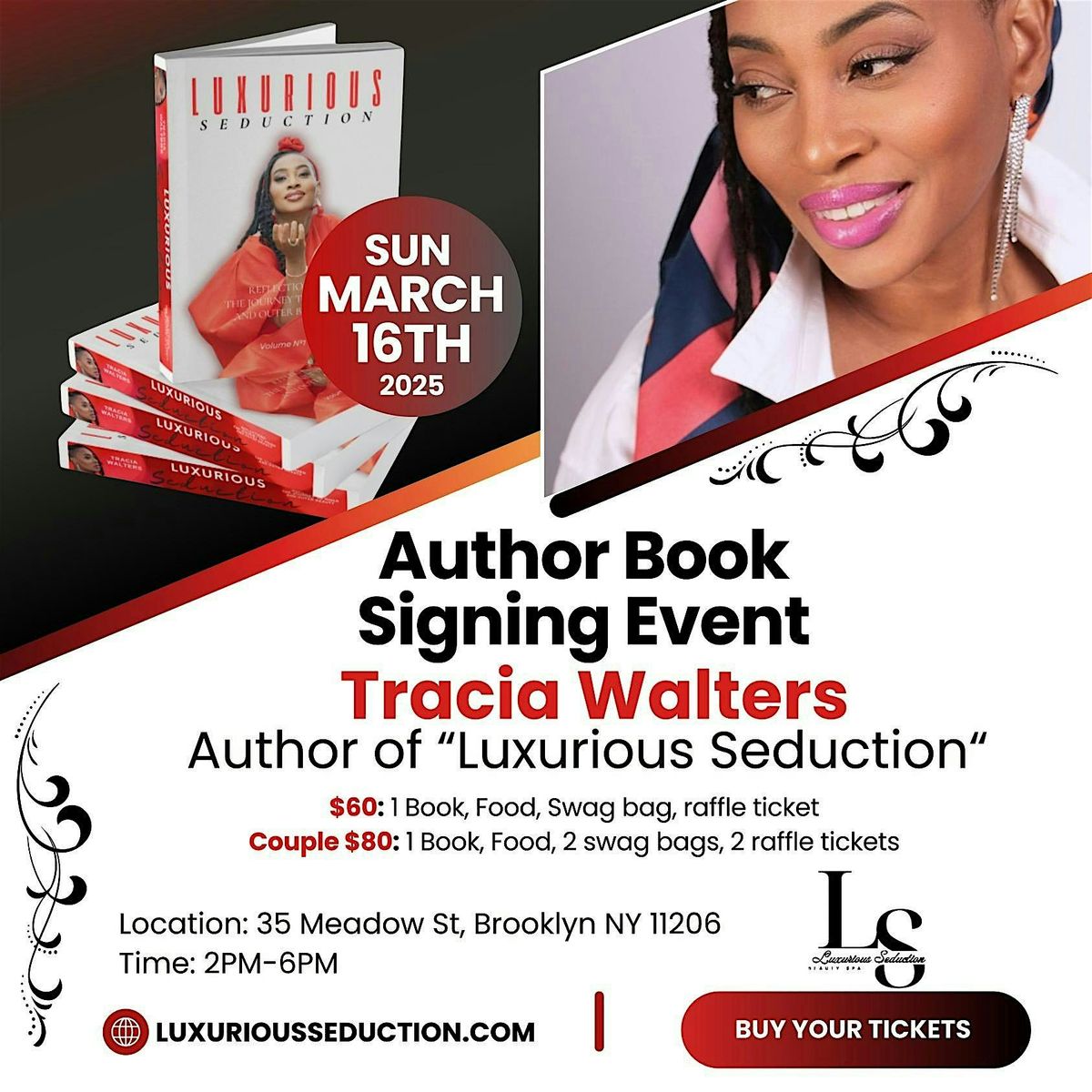 Luxurious Seduction Book Signing