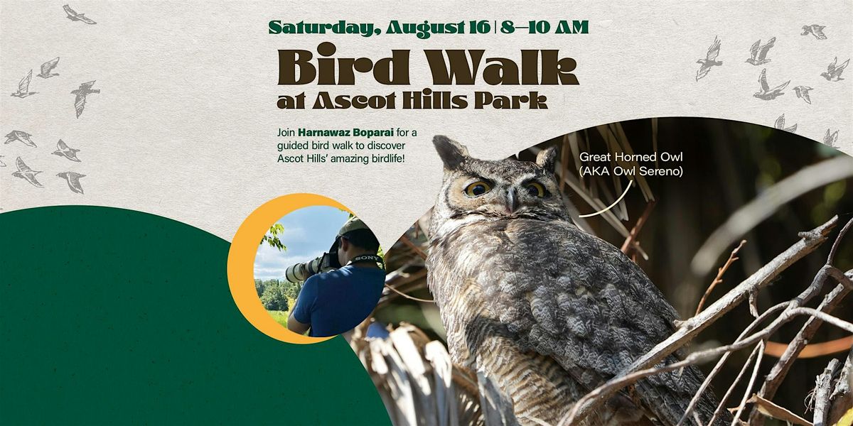 Bird Walk at Ascot Hills Park