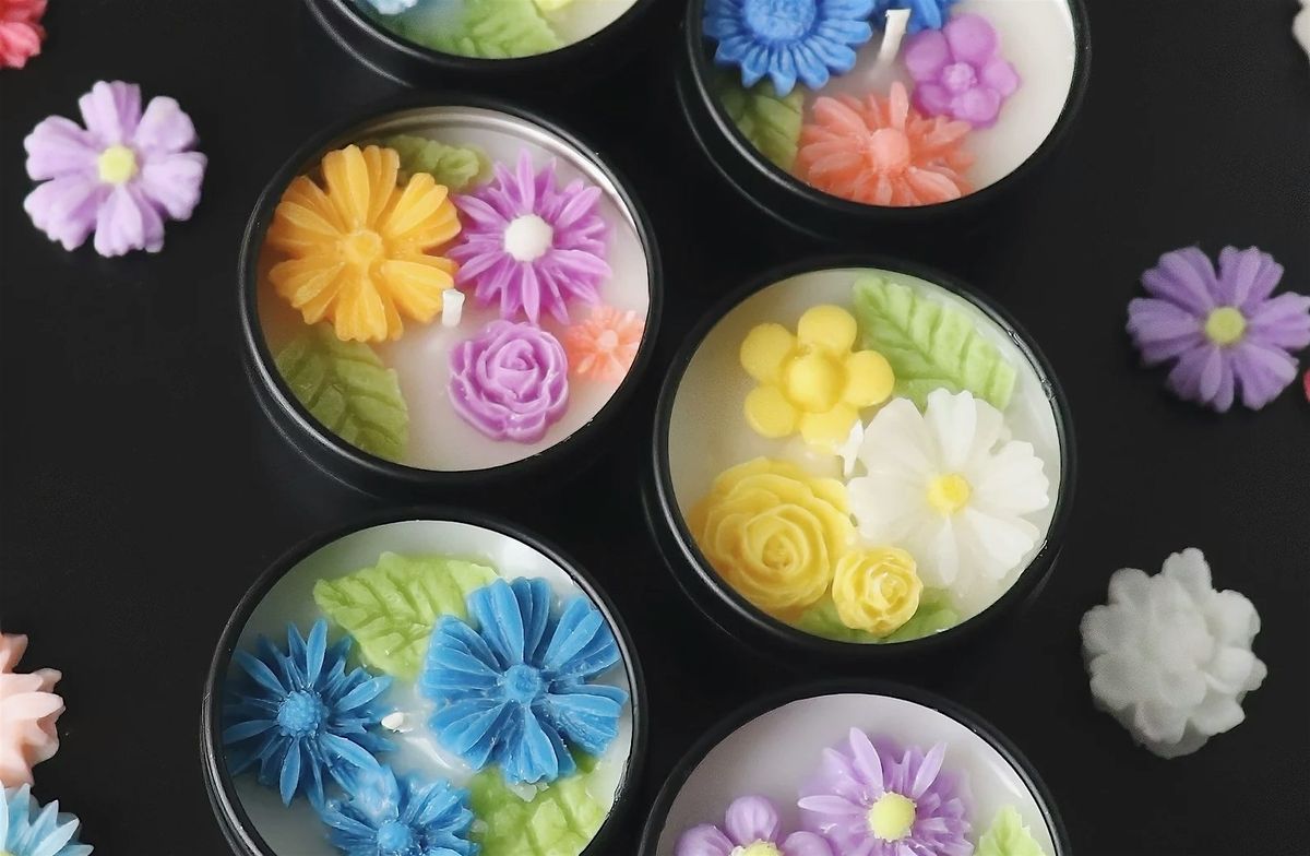 Spring Floral Candle Workshop