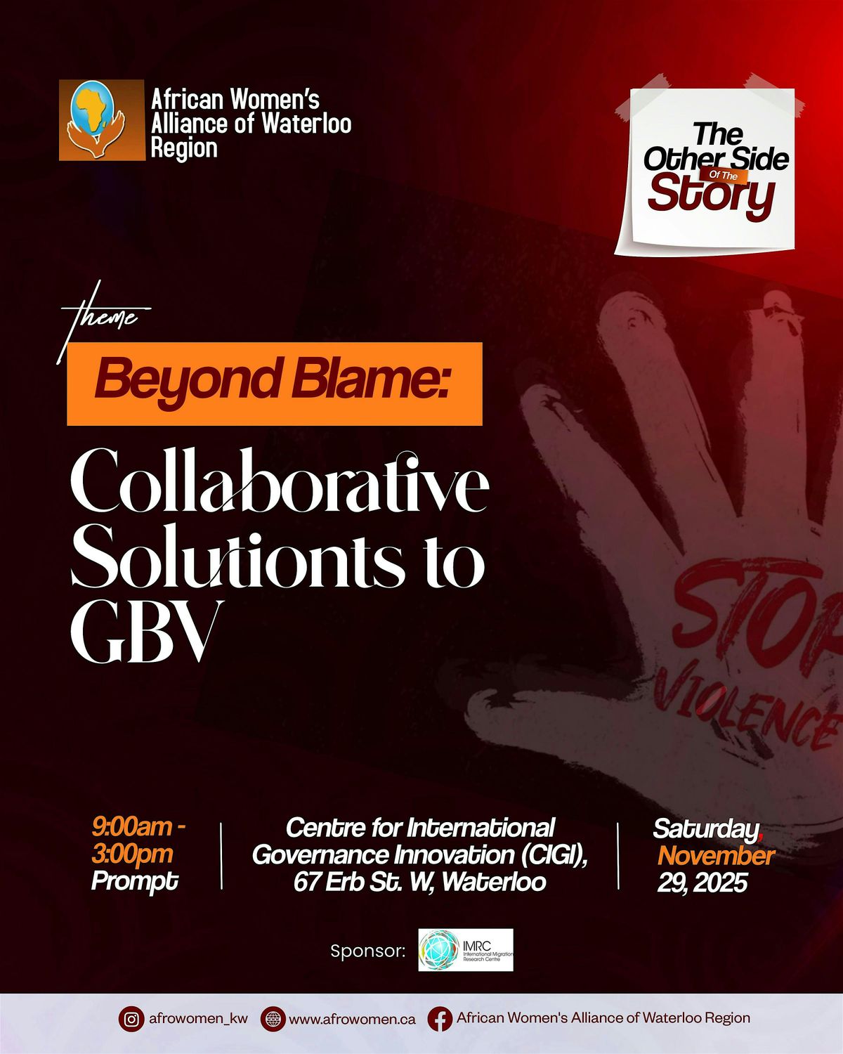 Beyond Blame: Collaborative Solutions to Gender Based Violence