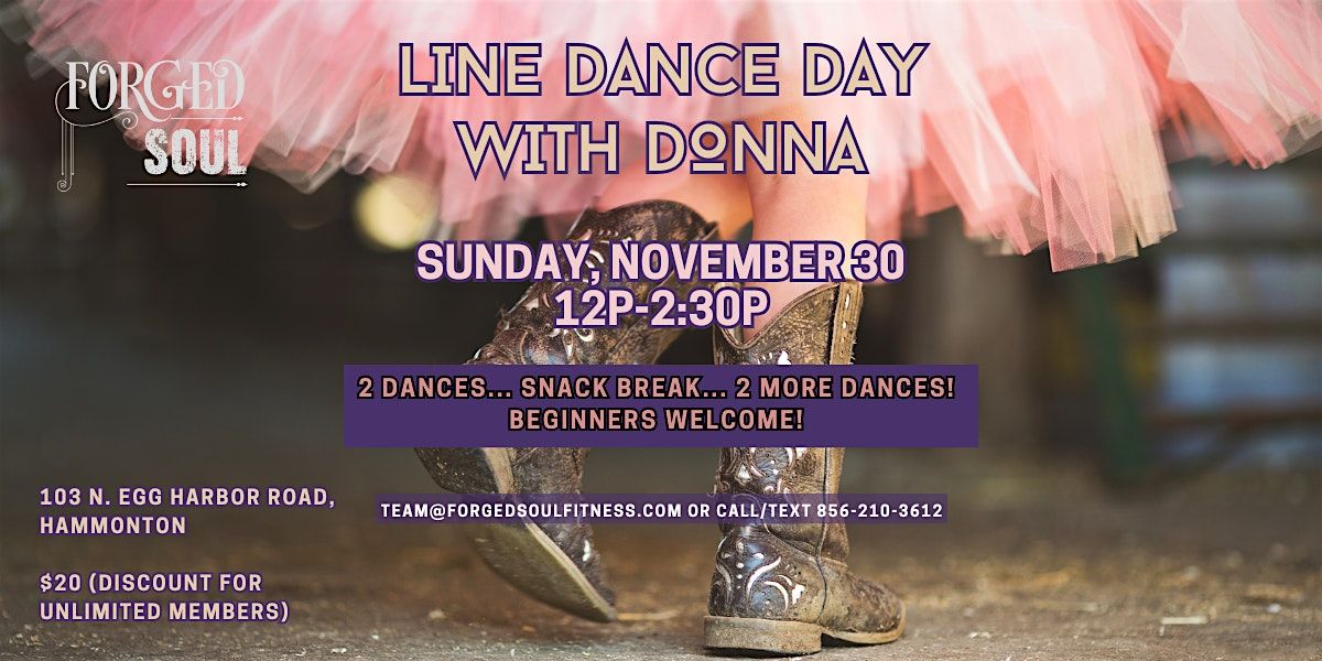 Holiday Line Dance Day w\/ Donna!