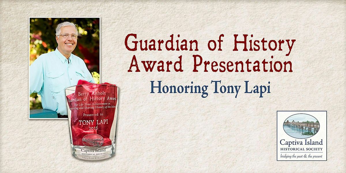 Guardian of History Award Presentation