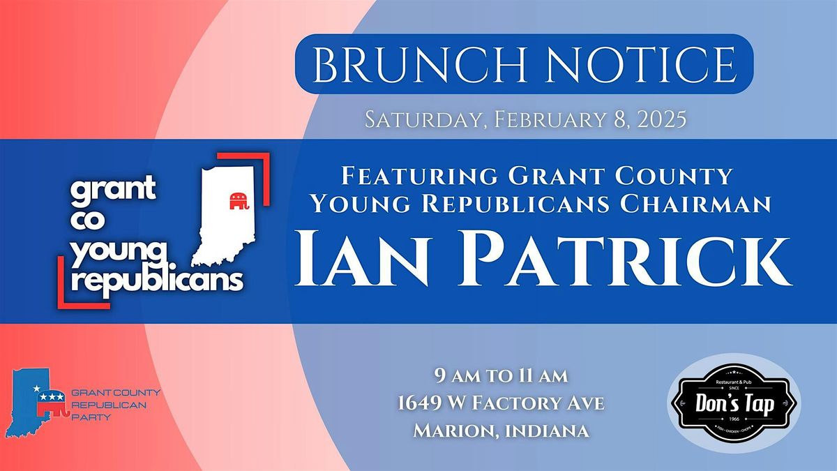 GrantCo GOP Brunch for February.  Featuring: The GrantCo Young Republicans!