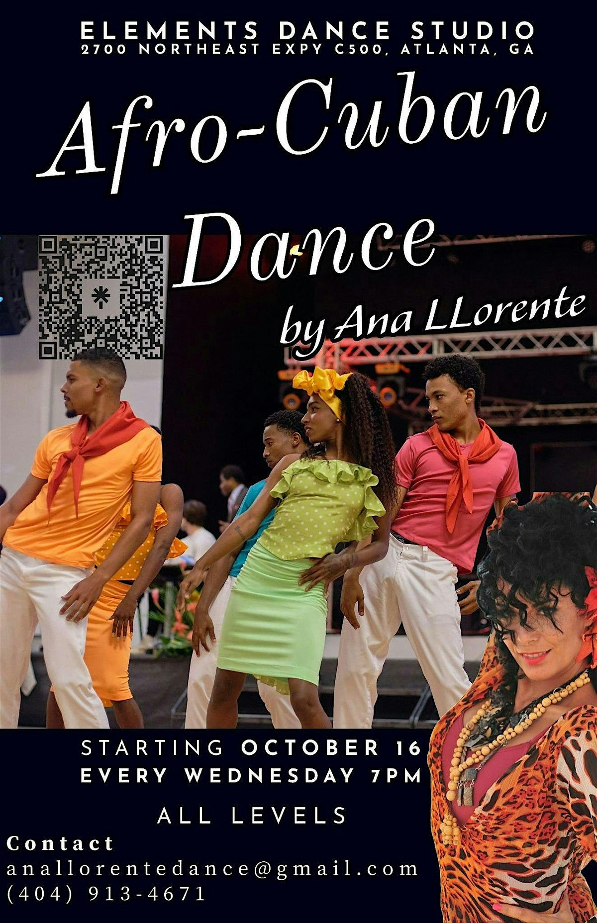 Afro Cuban dance by Ana Llorente for all levels!