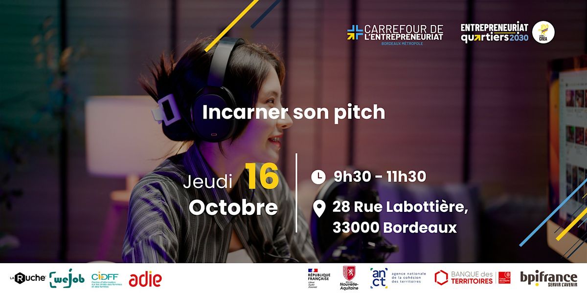 Incarner son pitch