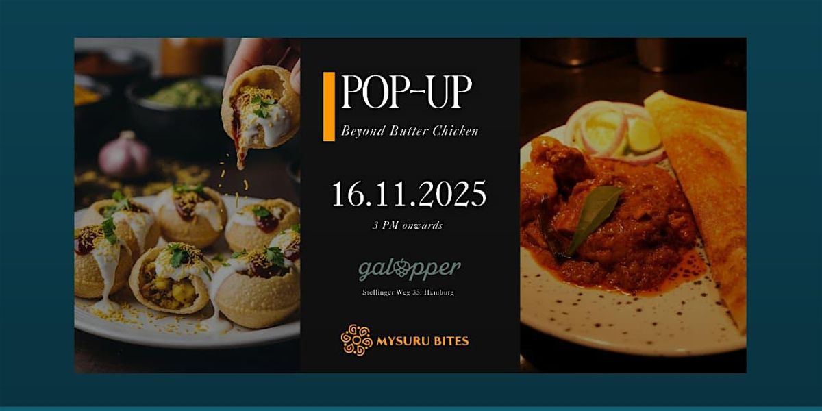 Pop-up\/\/ Beyond Butter Chicken
