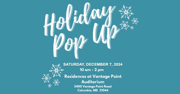 Holiday Pop Up Residences at Vantage Point