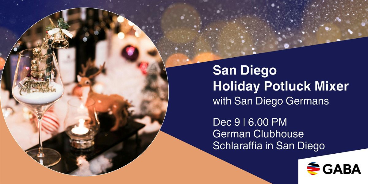San Diego Holiday Potluck Mixer