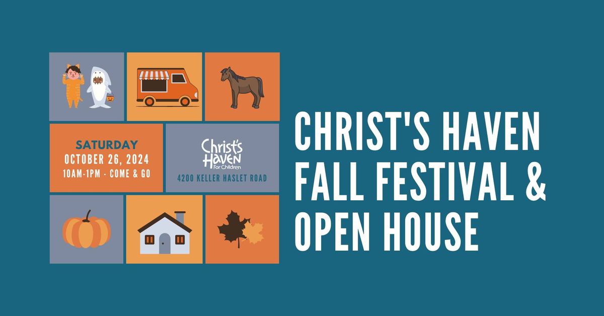 Christ's Haven Fall Festival & Open House