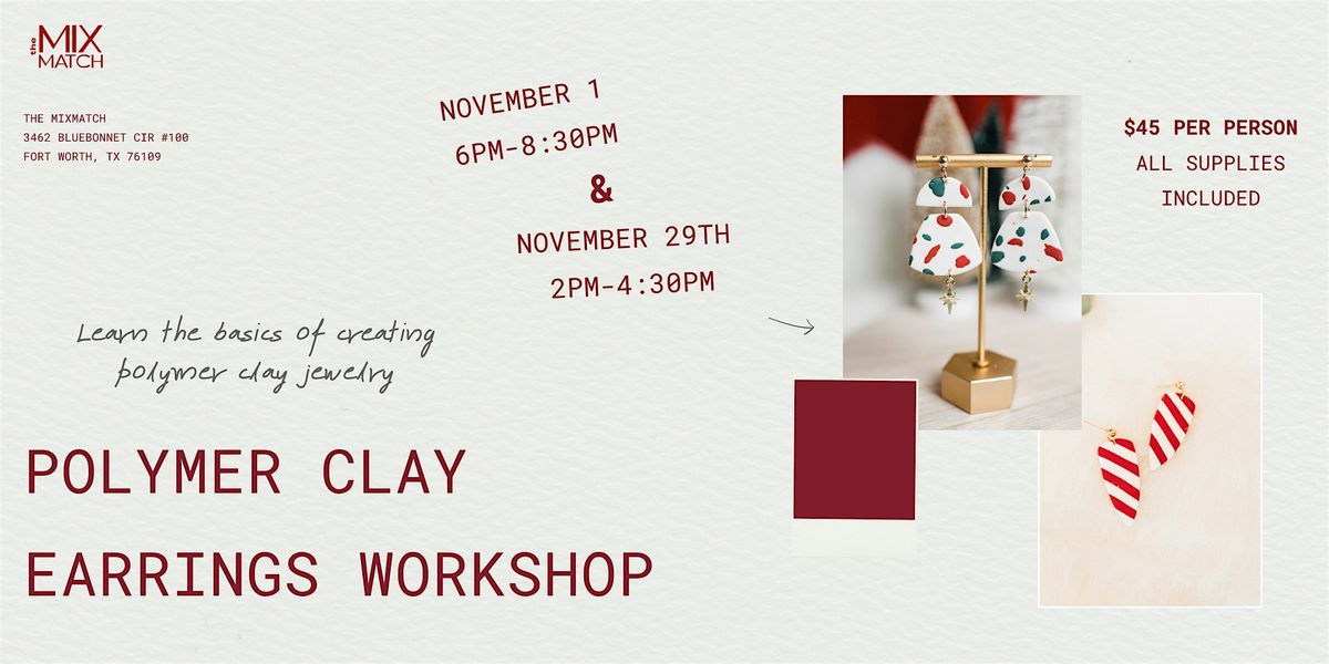 Polymer Clay Earrings