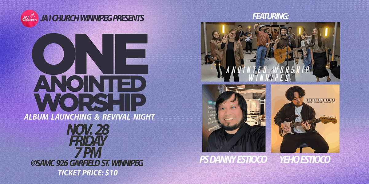 One Anointed Worship Album Launch & Revival Night