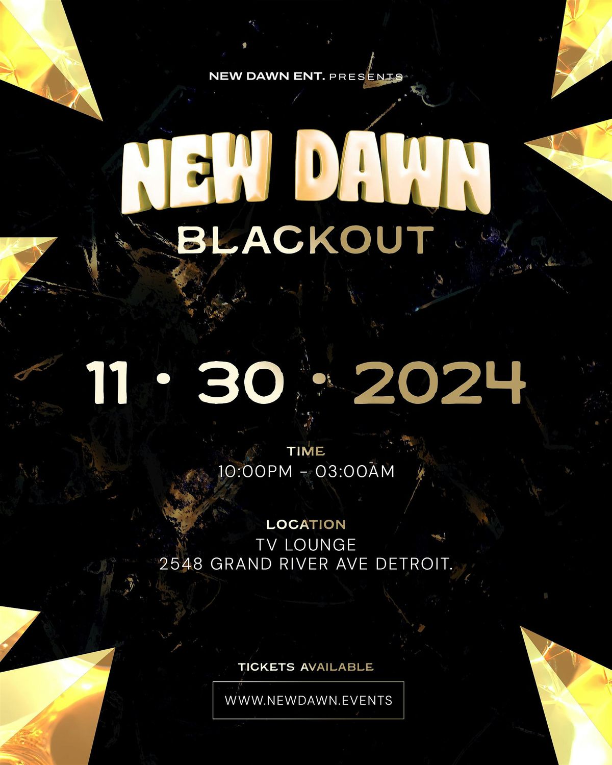 New Dawn: Blackout (Thanksgiving weekend)