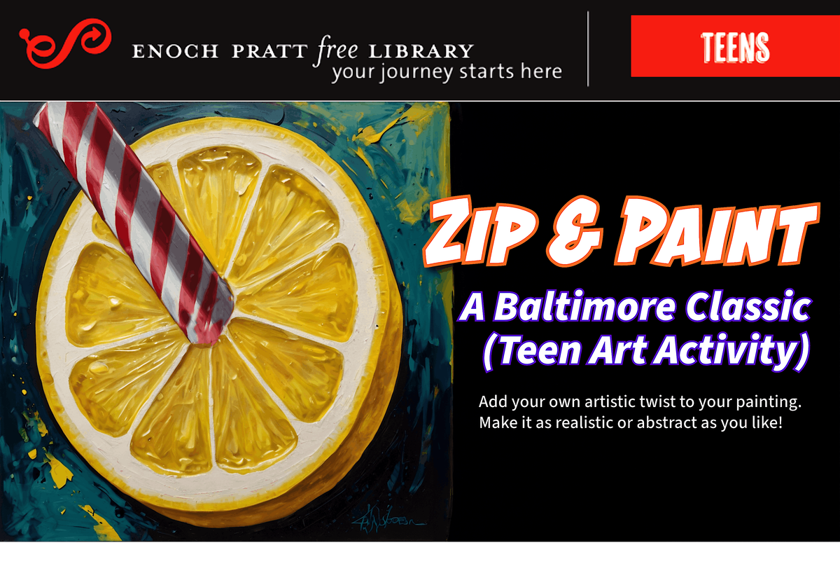 Zip & Paint (True Baltimore Summer Classic)