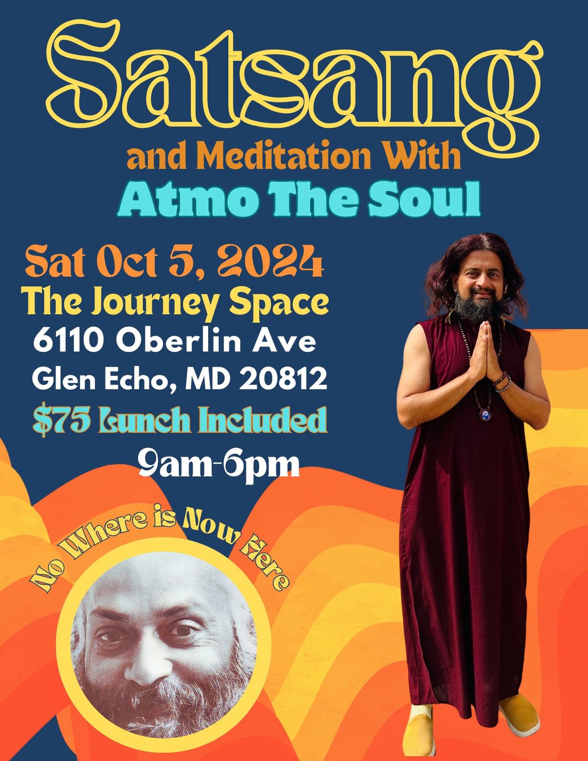 Osho Meditation and Satsang with Atmo in DC