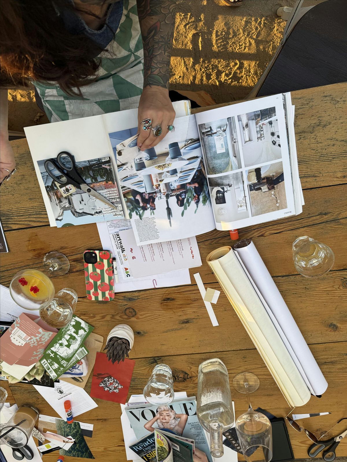 Vision Board + Mimosa