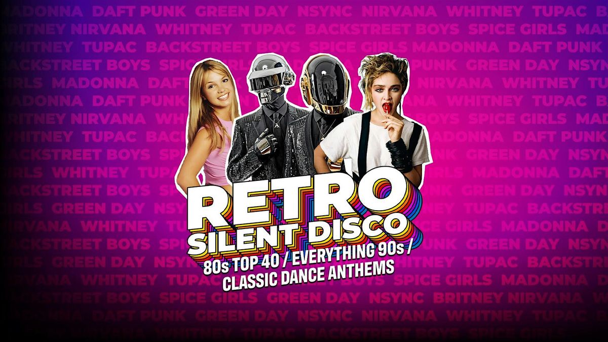 Retro Silent Disco in Paisley Town Hall - Saturday 18th October