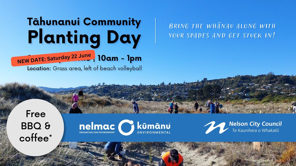 T\u0101hunanui Community Planting Day