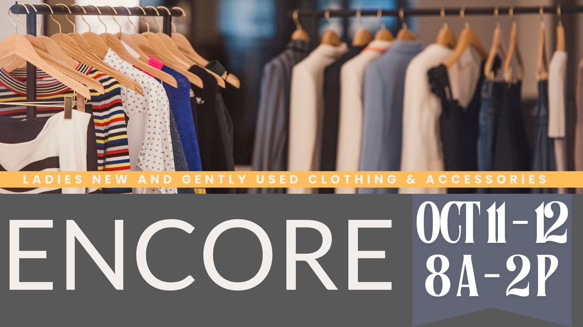 Encore - Ladies Clothing Sale