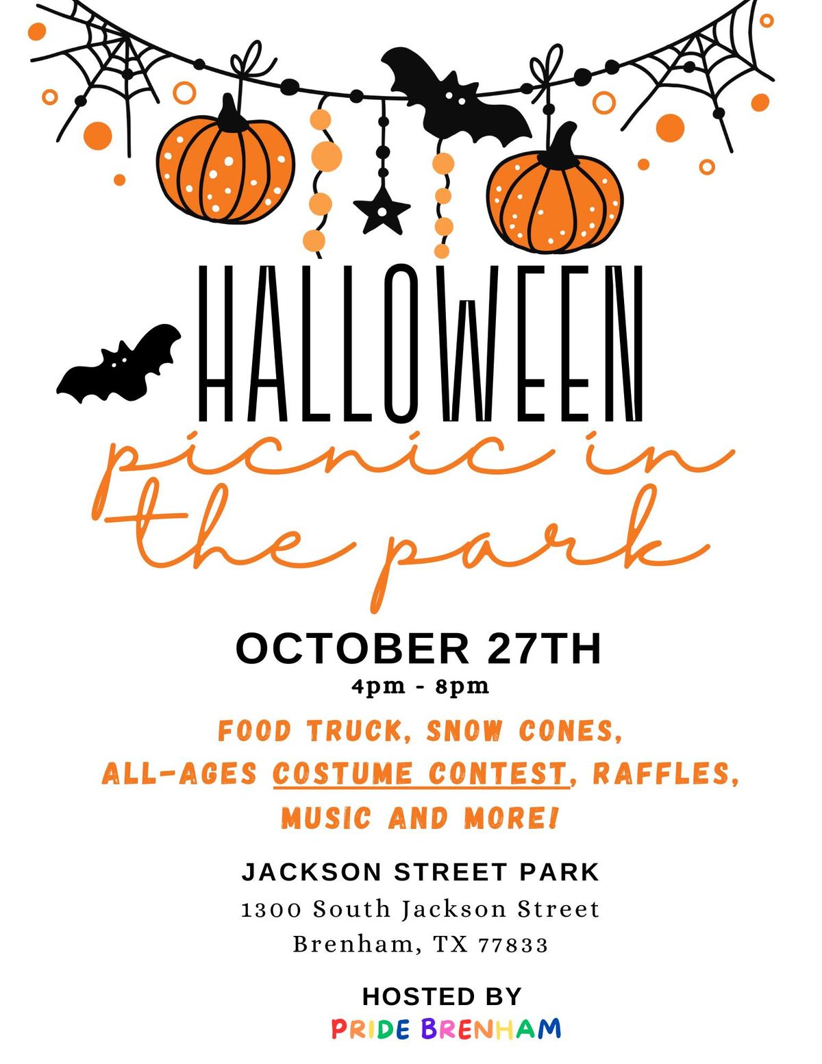 Halloween Picnic in the Park