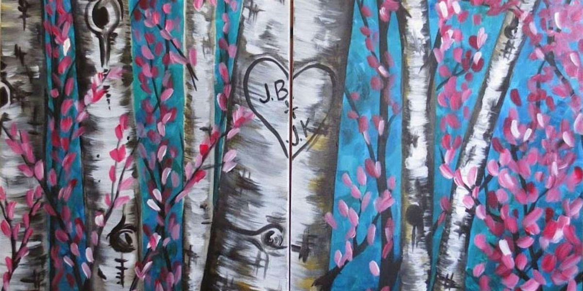 Love is in the Trees Date Night - Paint and Sip by Classpop!\u2122