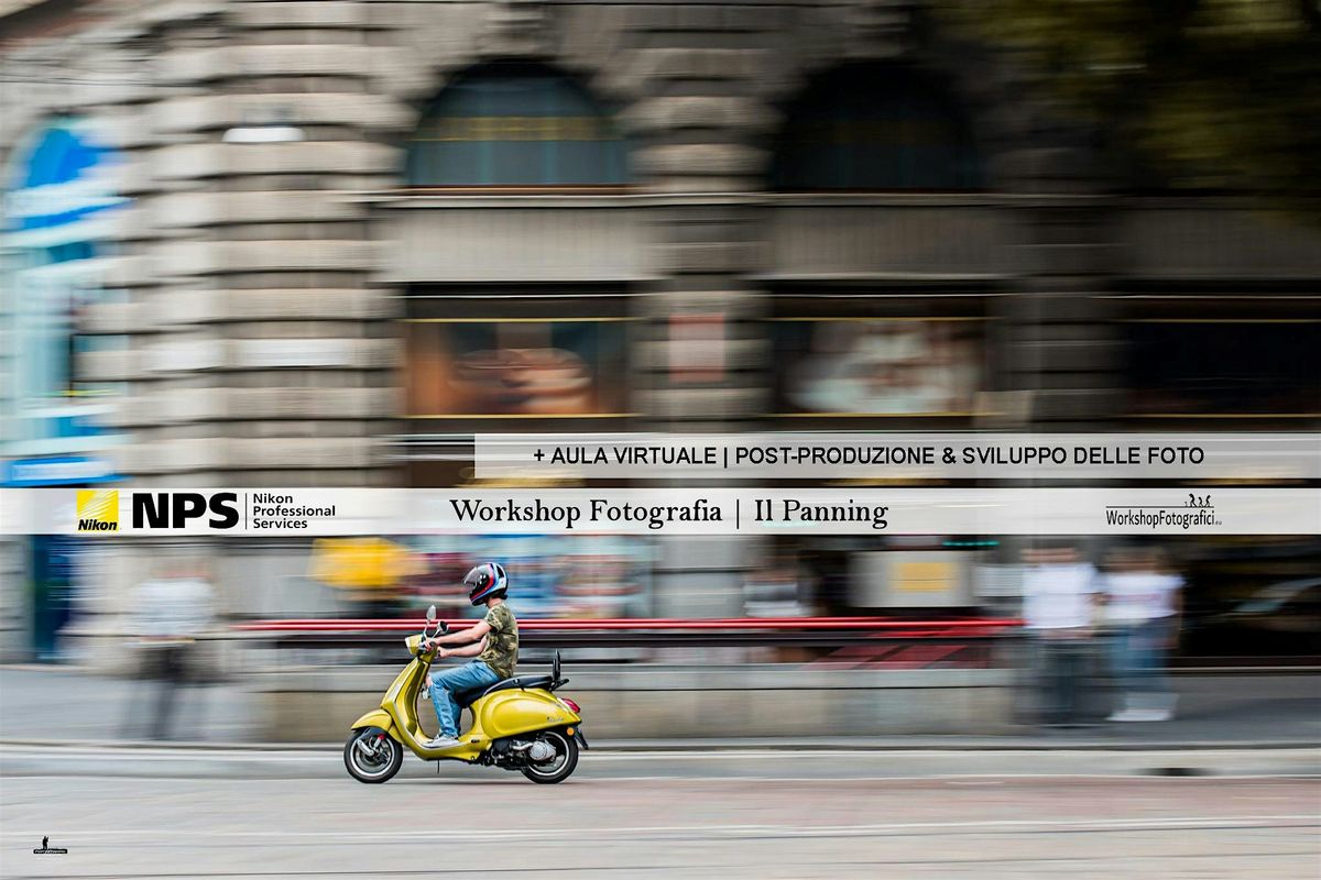 Milano - Workshop Fotografia sul Panning - Ritrarre il movimento