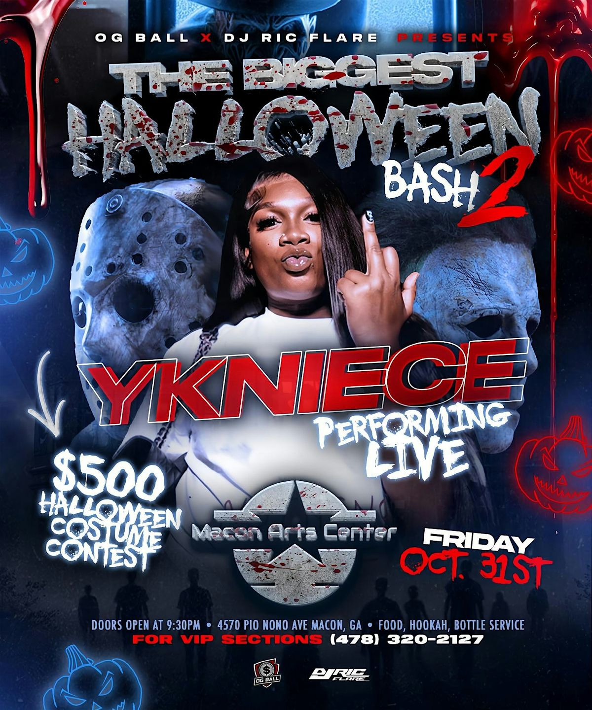 Halloween Bash 2 with YK Niece
