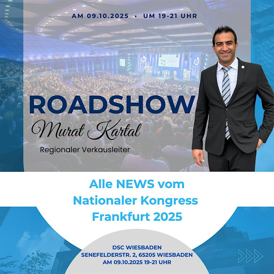 Roadshow - Nationaler Kongress Frankfurt