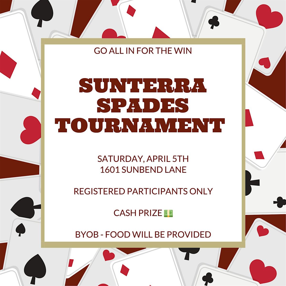 Sunterra Spades Tournament