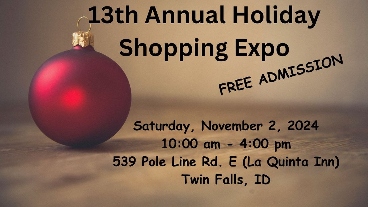 13th Annual Holiday Shopping Expo