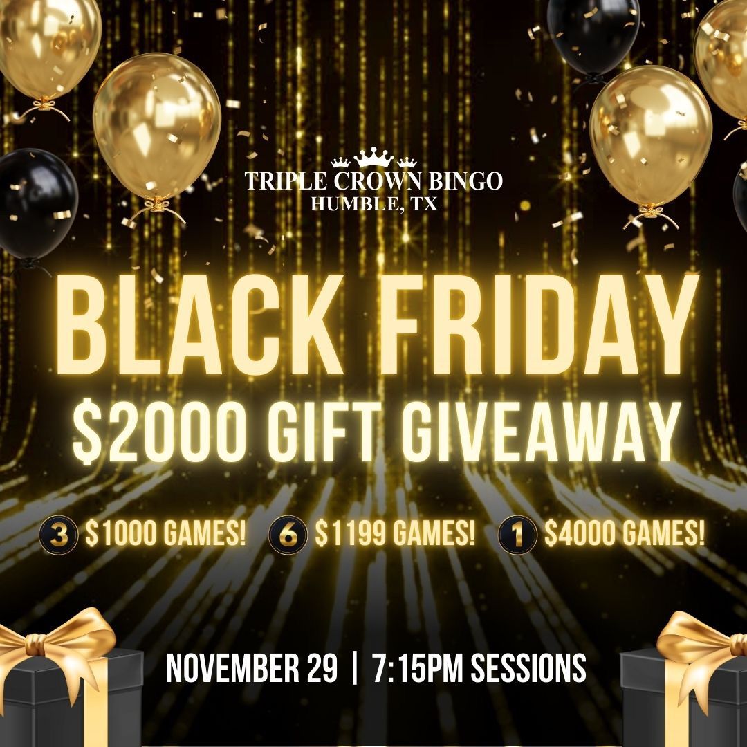 BLACK FRIDAY Black Light Bingo Neon Party! \ud83c\udf89 $2000 Gift \ud83c\udf81 Giveaway!