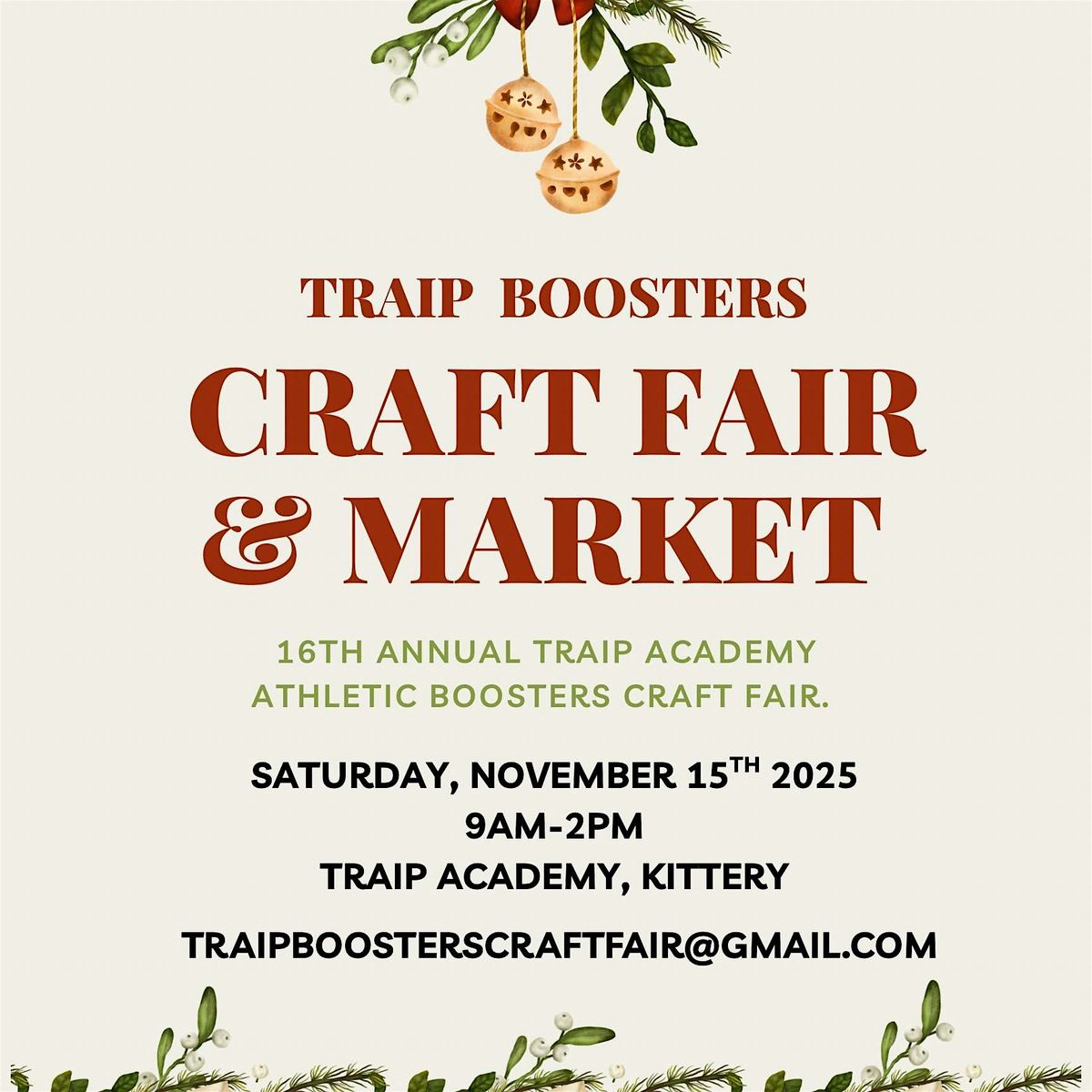 Traip Academy Craft Fair & Market