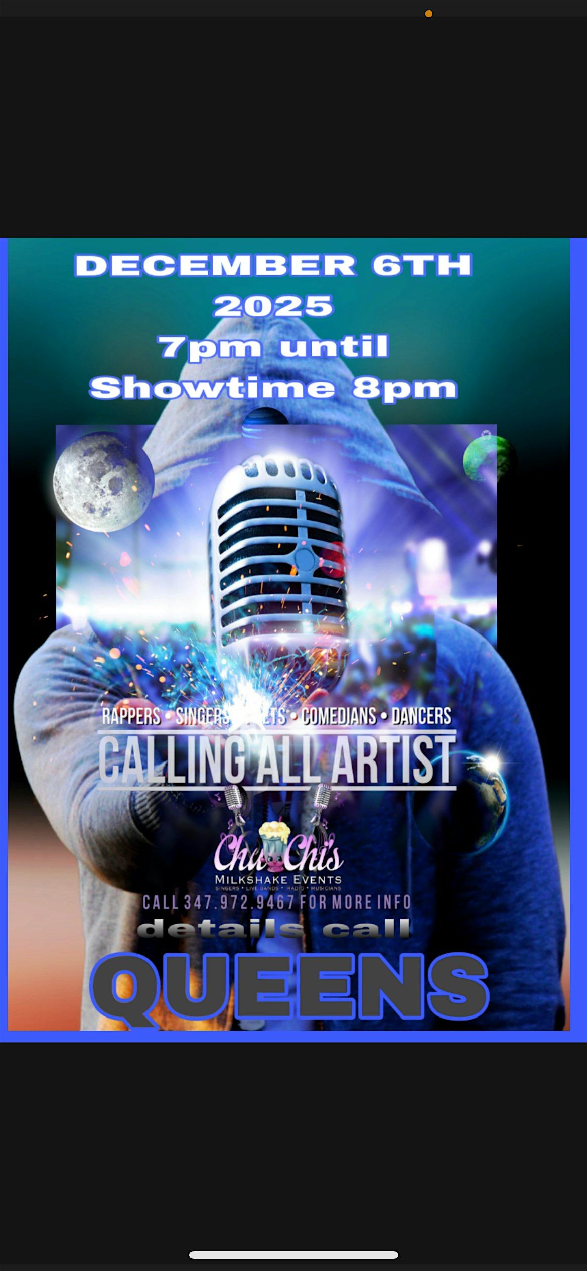 QUEENS OPEN MIC