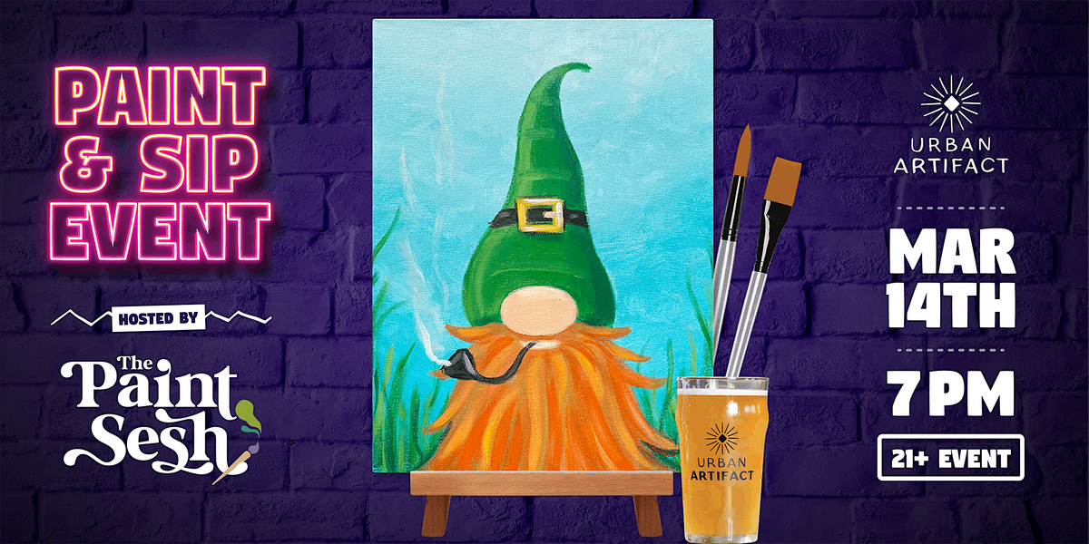 Paint & Sip Painting Event in Cincinnati, OH \u2013 \u201cLuck of the Irish\u201d