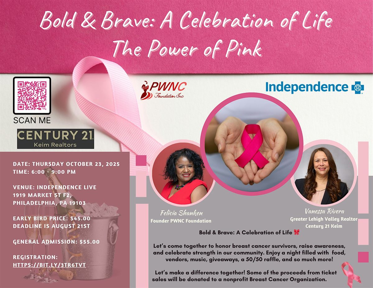 Bold & Brave: A Celebration of Life \u2013 The Power of Pink