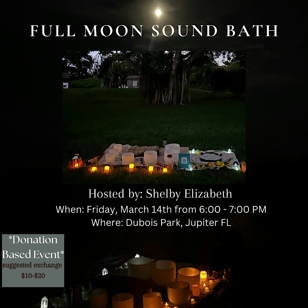 March Full Moon Sound Bath