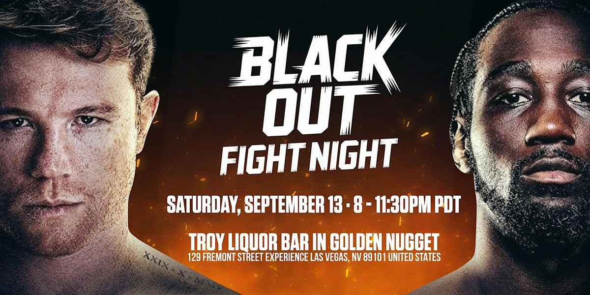 The Black Hole Presents: Black Out Fight Night!