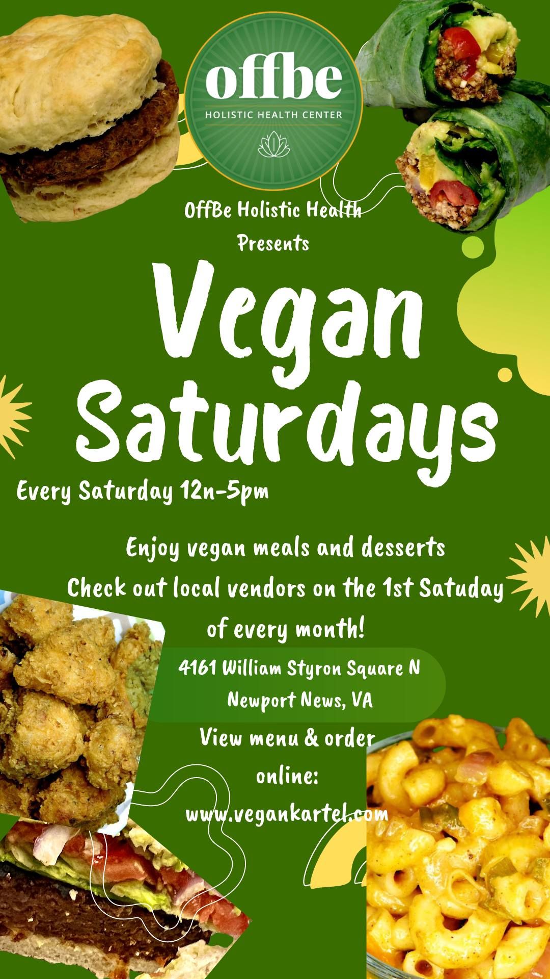 Vegan Saturdays at OffBe