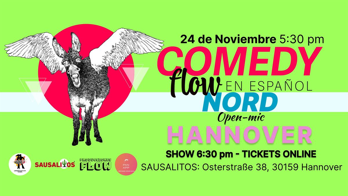 Standup Comedy en Espa\u00f1ol: COMEDY flow NORD -24 de noviembre