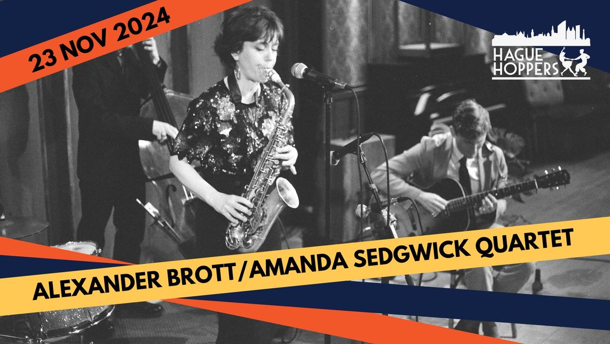 23 Nov: Amanda Sedgwick\/Alexander Brott Quartet @ Hague Hoppers Home Party