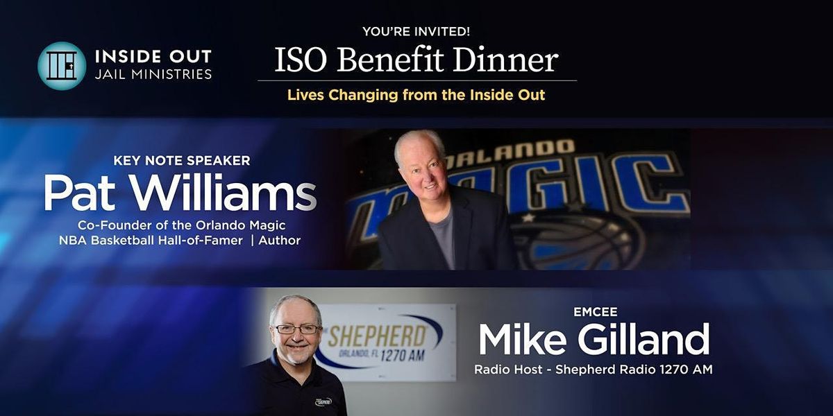 ISO Benefit Dinner October 1, 2021!