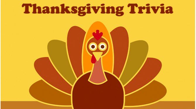 Thanksgiving TRIVIA NIGHT