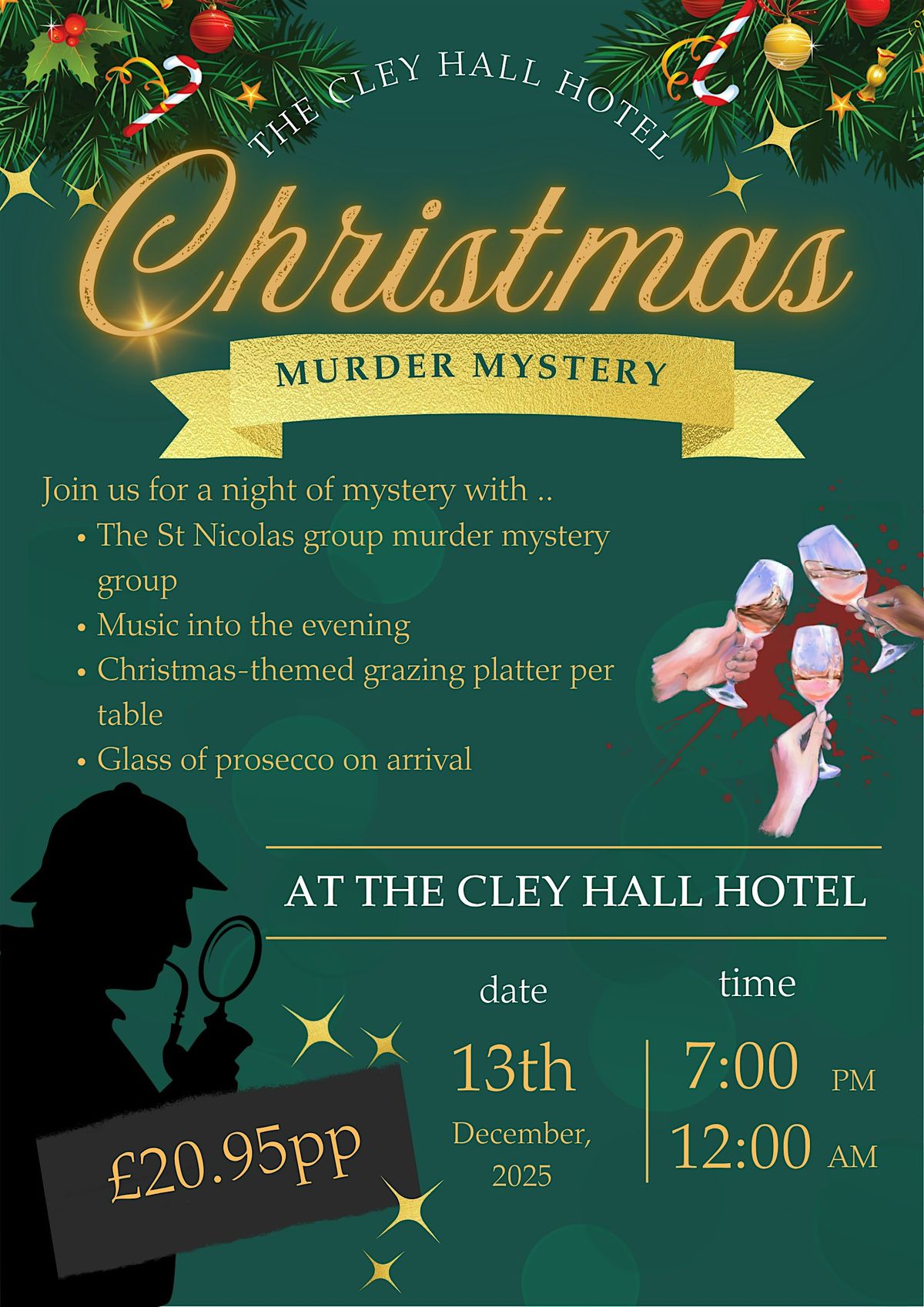 M**der Mystery Christmas Extravaganza