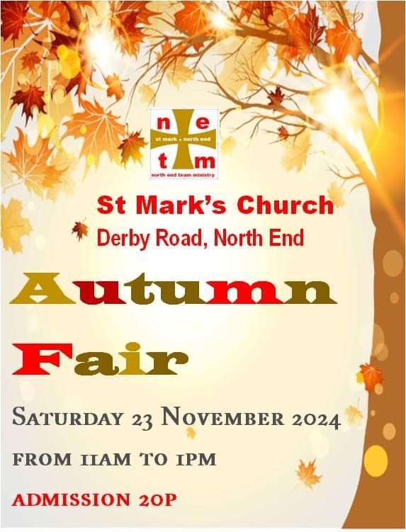 St Mark\u2019s Autumn Fayre