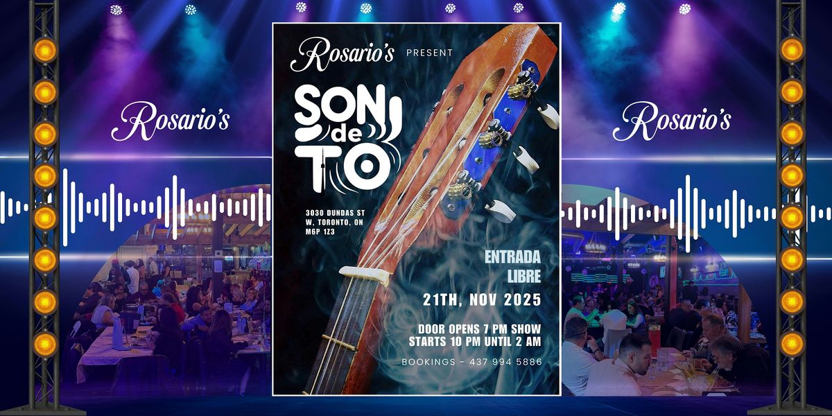 Rosario's  Present: Grupo Musical SON DE TO'  (21th  November)