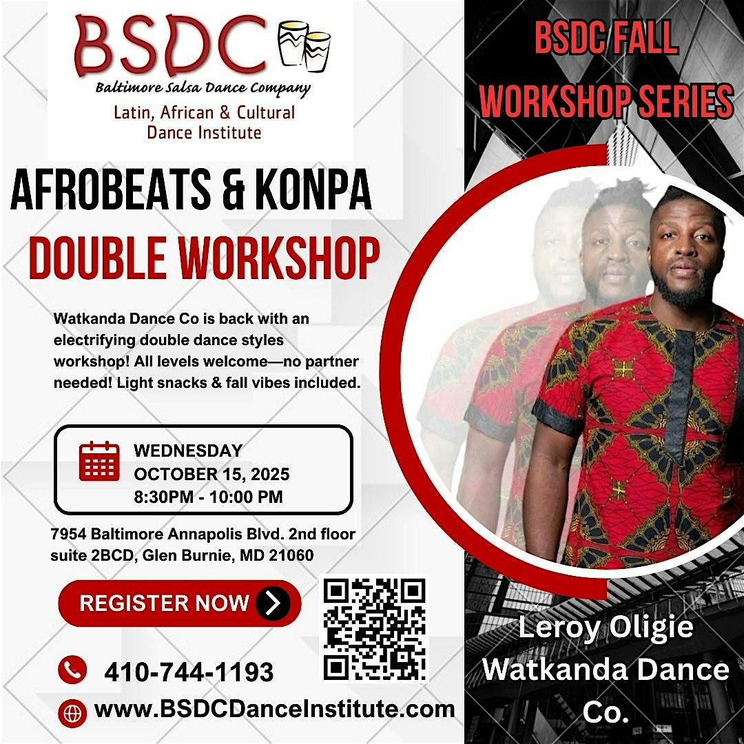 Afrobeats & Konpa with Watkanda Dance Co! BSDC Fall Workshop Series!