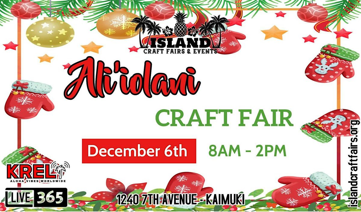 Aliiolani Craft Fair